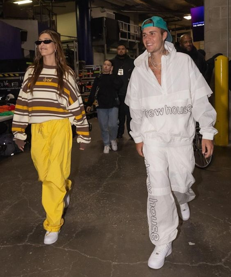 melhores looks- hailey e Justin Bieber- Justice Tour