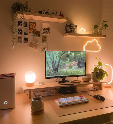 Melhores Decorações para Mesa de Escritório (Home Office)