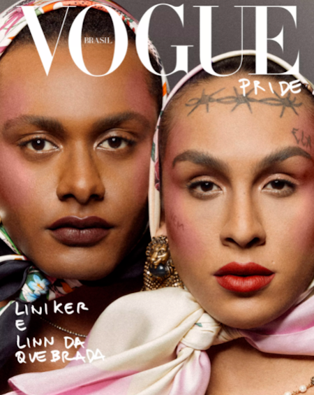 A Vogue utilizou as suas capas digitais de junho para celebrar o Orgulho LGBTQIA+ e estrear o especial #VoguePride